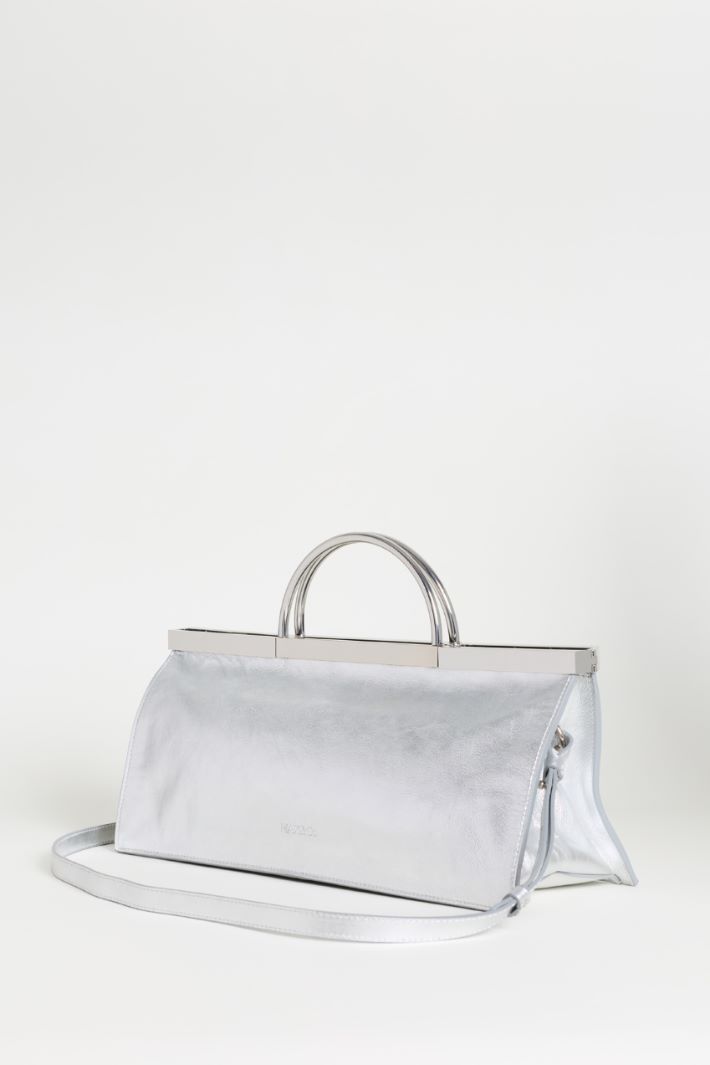 Bolso laminado - PLATA - Intrend - 2