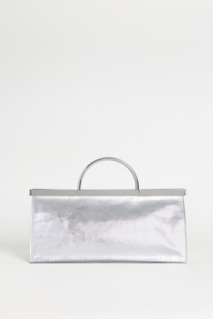 Bolso laminado - PLATA - Intrend - 3