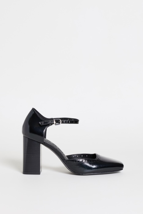Mary Jane de piel laminada - Intrend