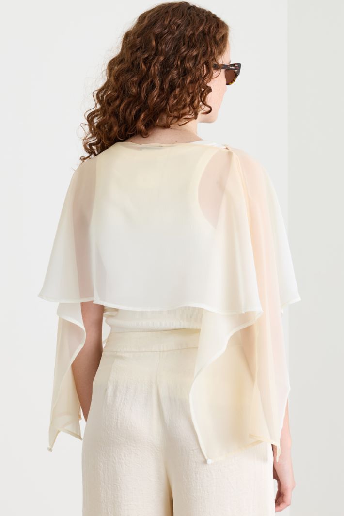 Voile bolero - WHITE - Intrend - 3