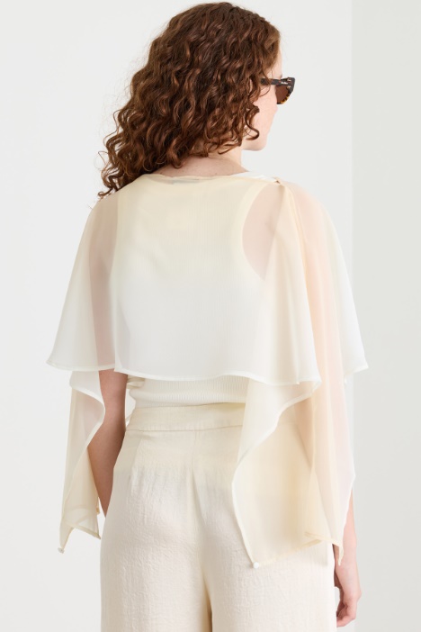 Coprispalle in voile