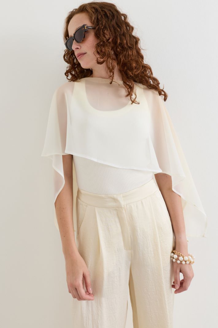 Voile bolero - WHITE - Intrend - 2