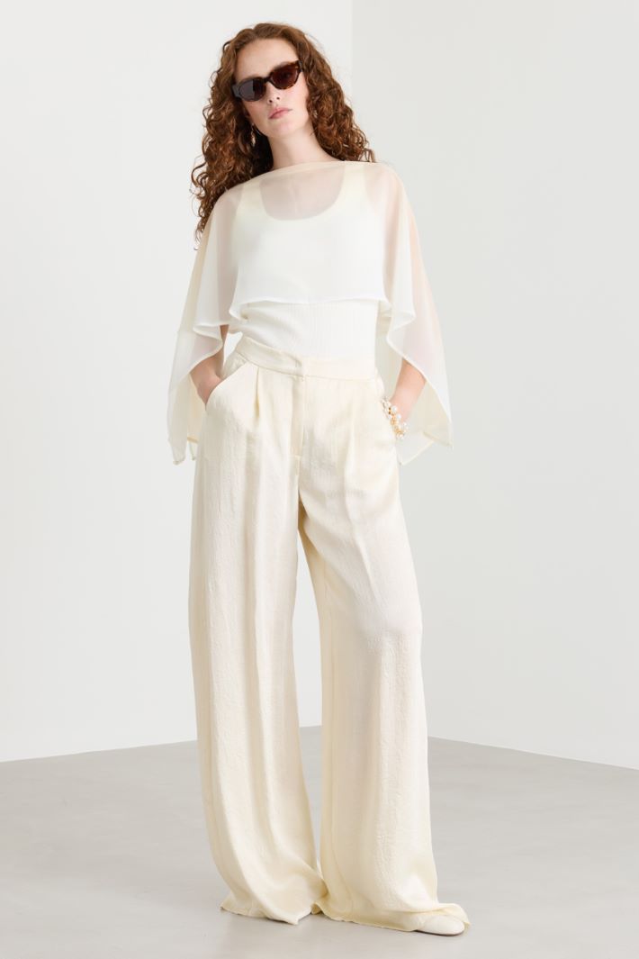 Voile bolero - WHITE - Intrend