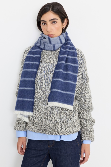 Brushed wool stole - Intrend