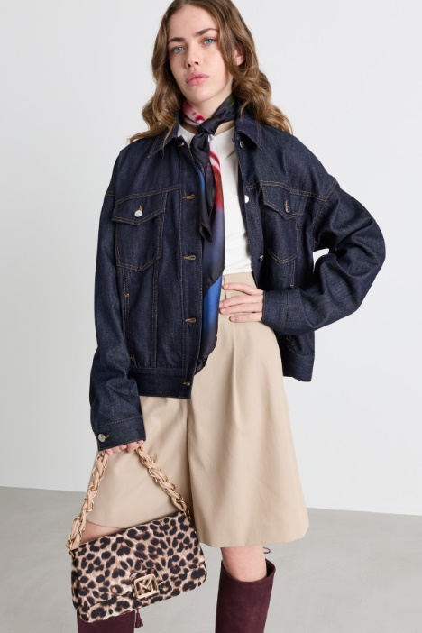 Silk twill scarf - Intrend