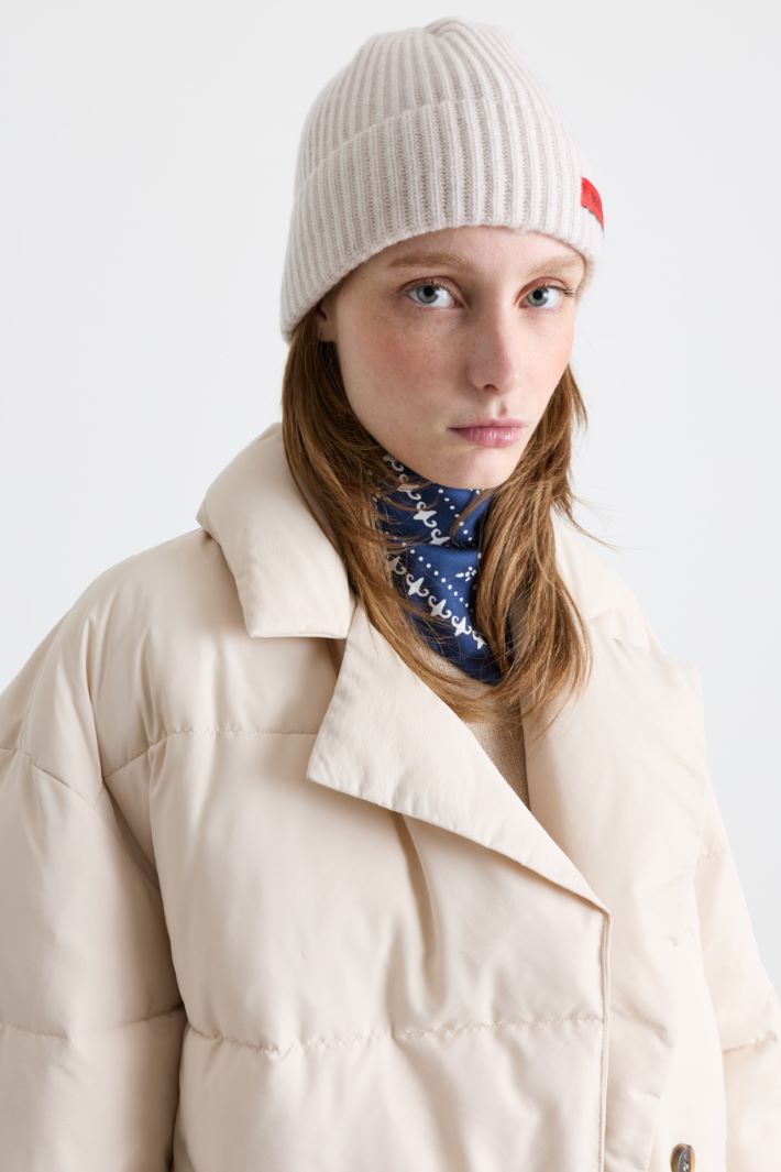 English Rib Beanie - WHITE - Intrend - 2
