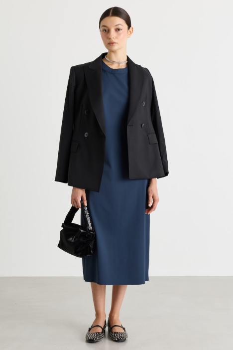Technical jersey dress - Intrend