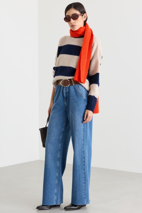 Fisherman's rib scarf - Intrend