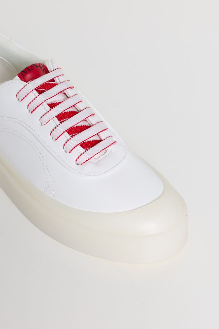 Chunky-sole trainers - WHITE - Intrend - 4
