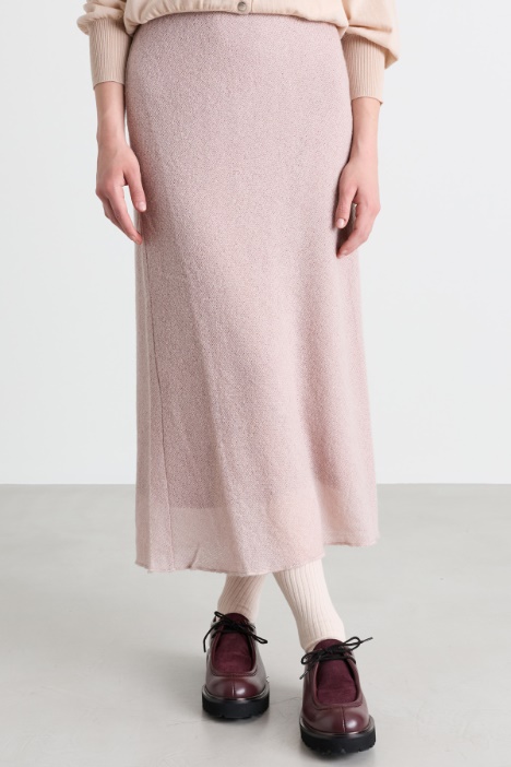 Gonna midi in garza soft