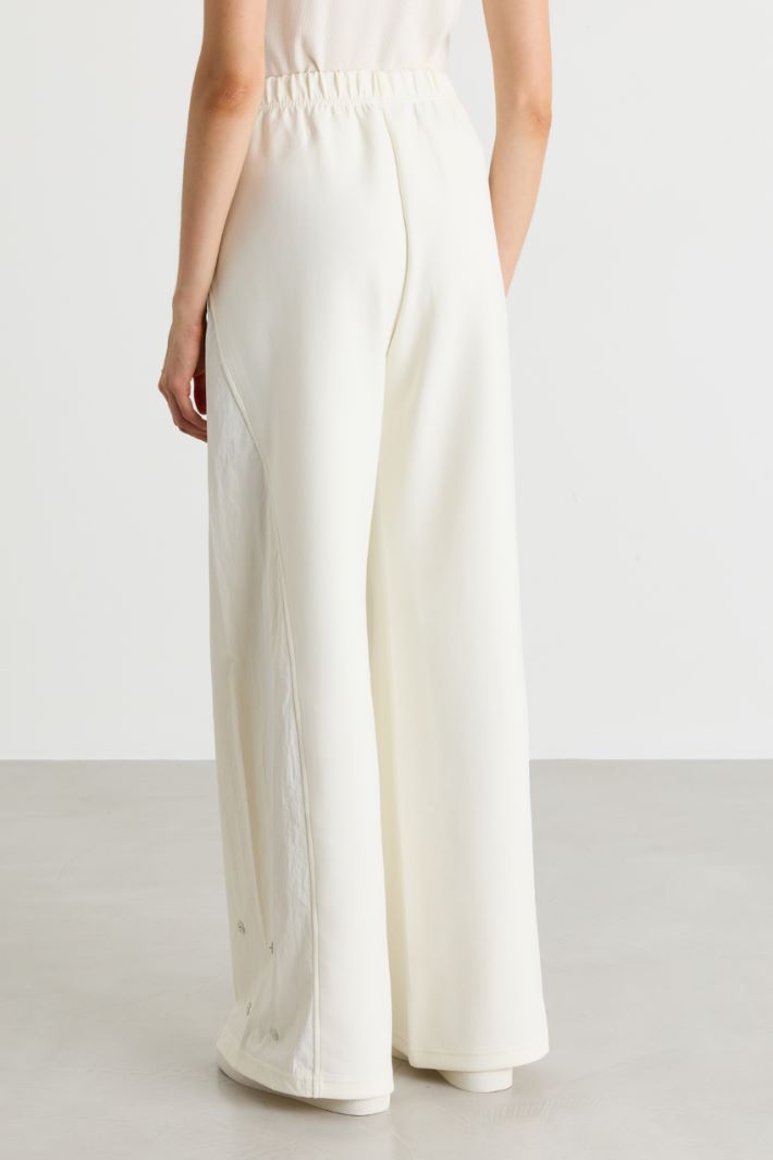 Wide-fit joggers - WHITE - Intrend - 4