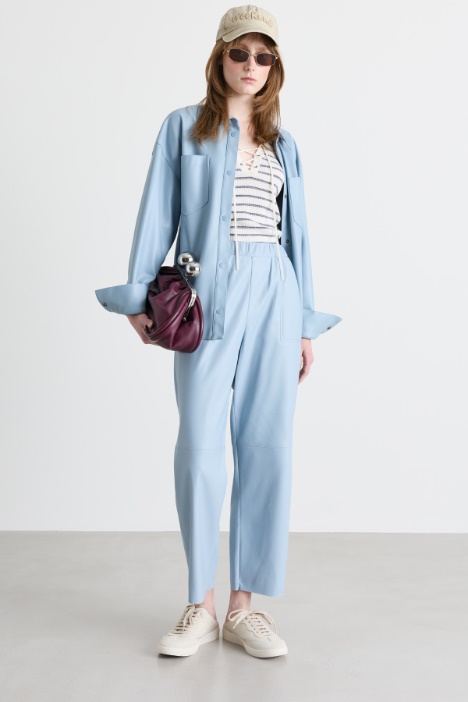 Pantalon in jersey spalmato - Intrend