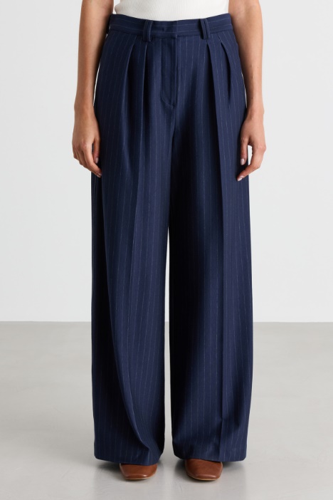 Pantalone in jersey di viscosa