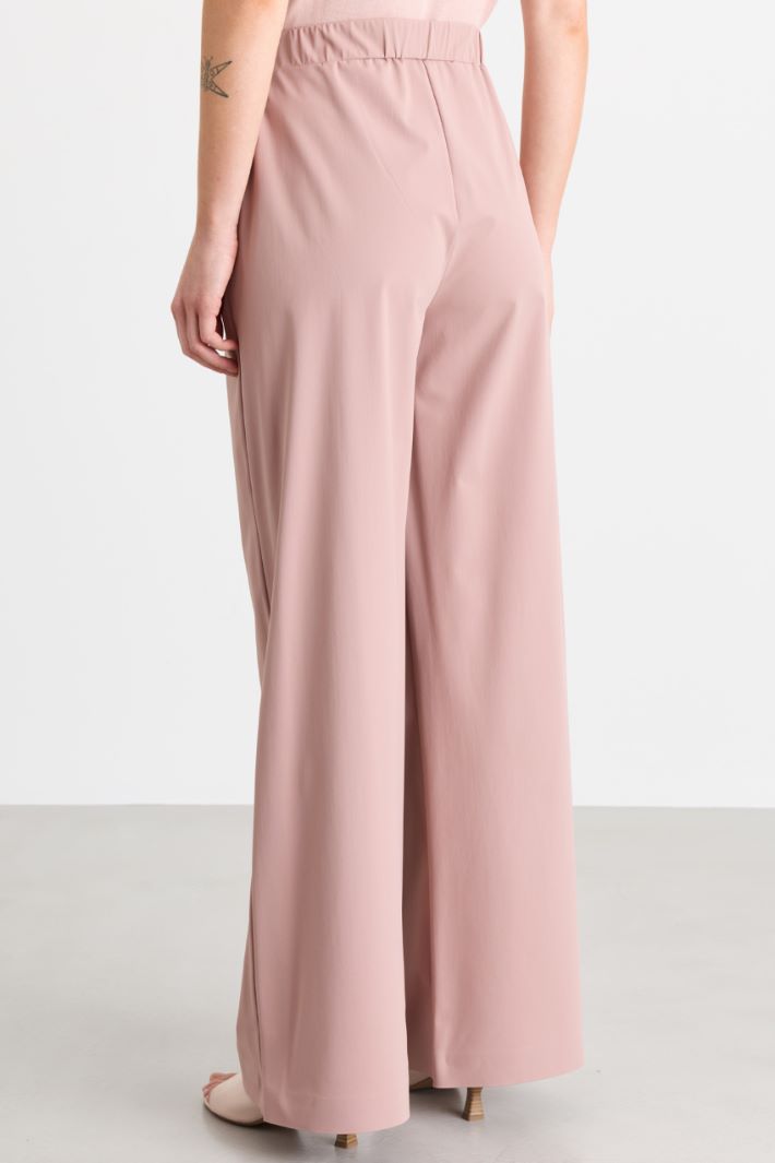 Technical jersey trousers - PINK - Intrend - 4