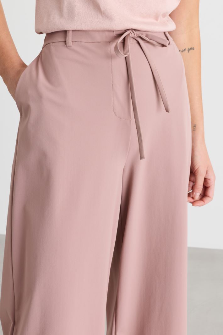 Technical jersey trousers - PINK - Intrend - 3