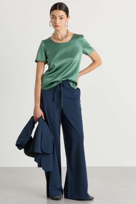 Technical jersey trousers - Intrend