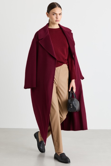 Coated jersey leggings - Intrend