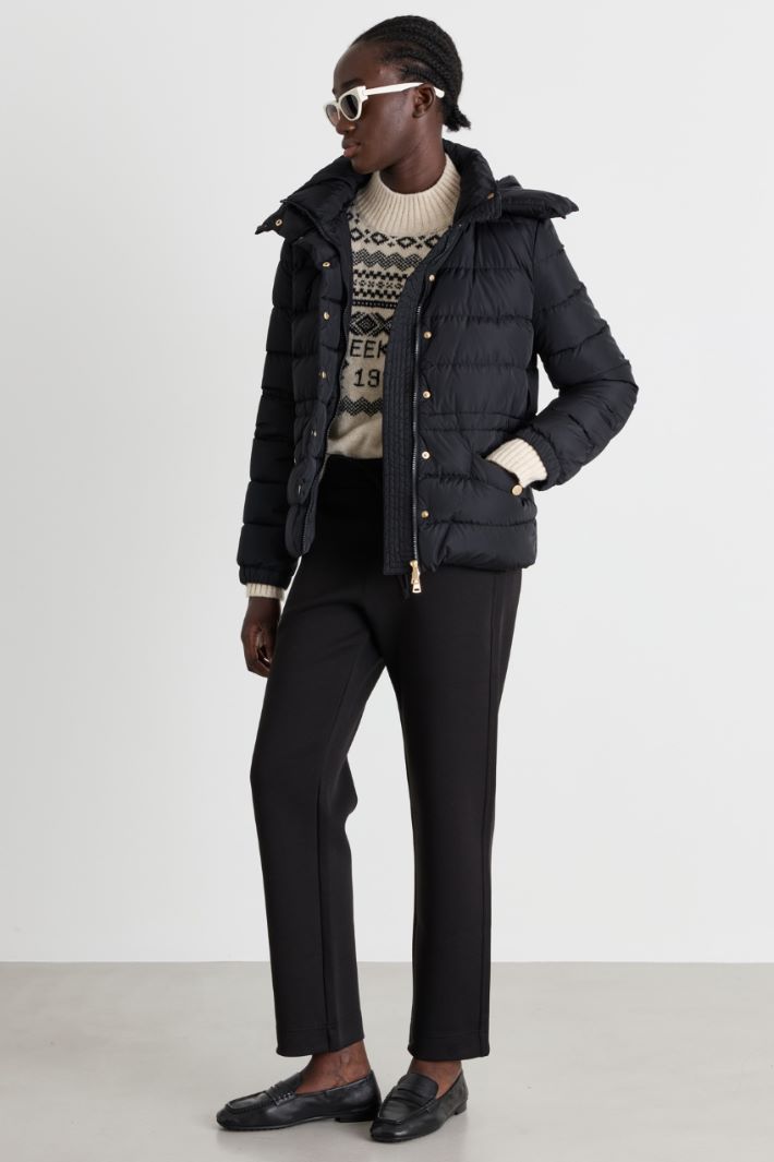 Jersey jogging trousers - BLACK - Intrend