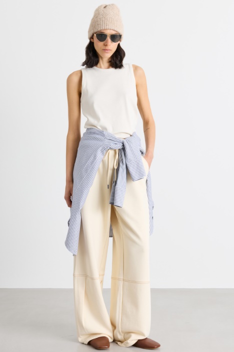 Pantalón jogger de felpa - Intrend