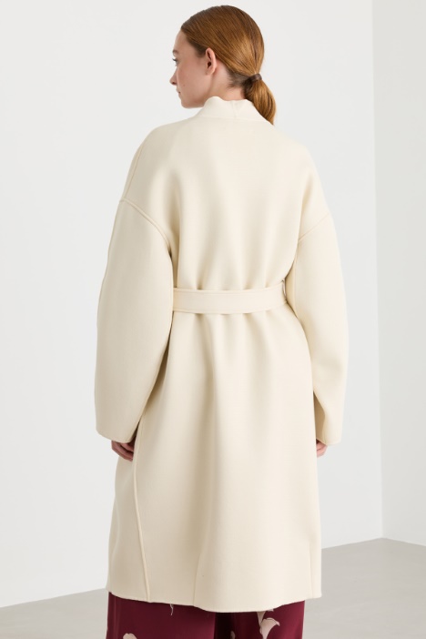 Cappotto in jersey double