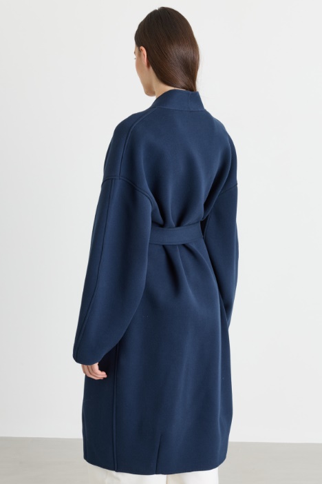 Cappotto in jersey double