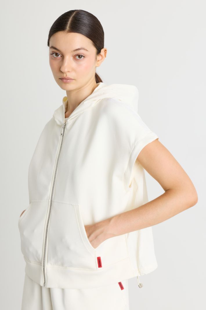 Giacca in jersey - BIANCO - Intrend - 3