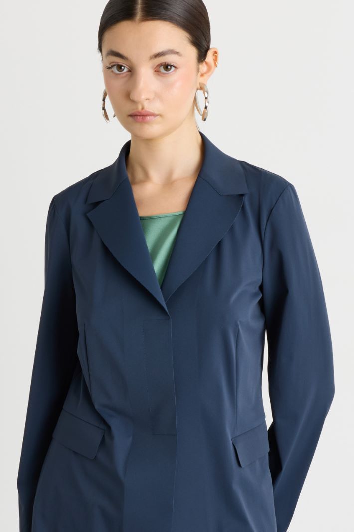 Giacca in jersey tecnico - BLU - Intrend - 3