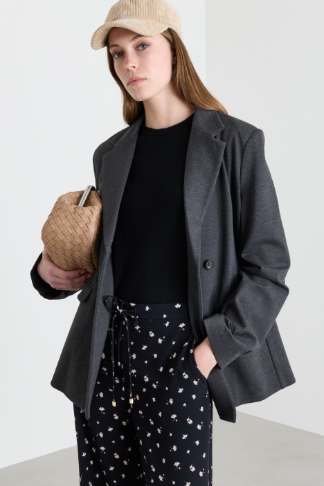 Blazer doppiopetto oversize - Intrend