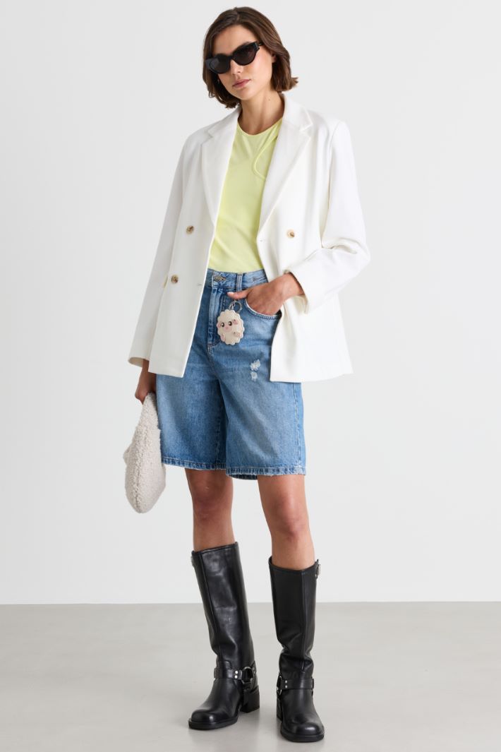 Top cut-out senza maniche - GIALLO - Intrend