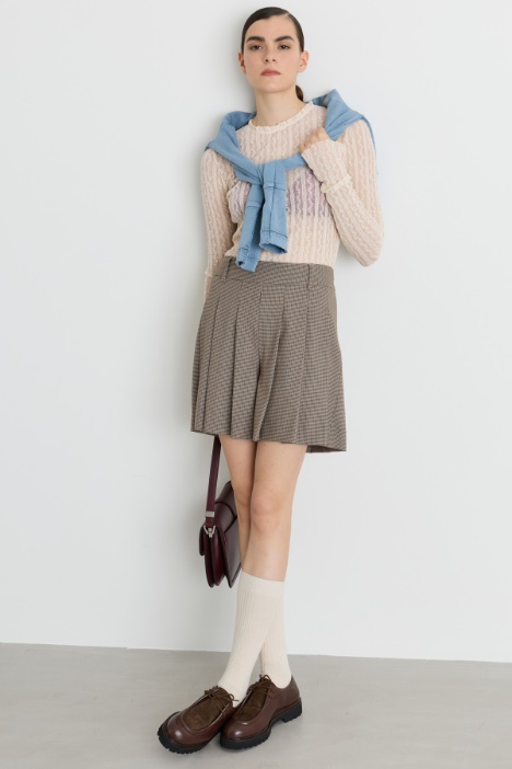Top in jersey pizzo - Intrend