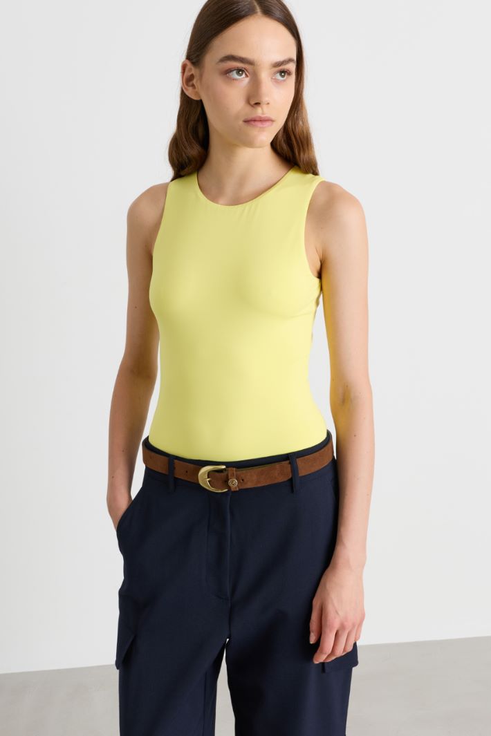 Body in jersey stretch - GIALLO - Intrend - 2
