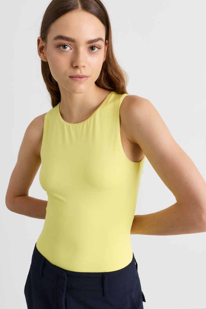 Body in jersey stretch - GIALLO - Intrend - 3