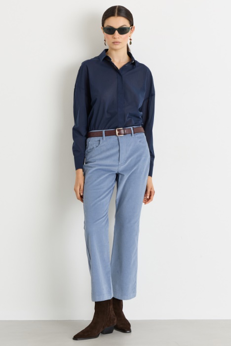 Camicia in jersey voile - Intrend