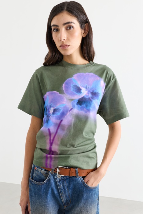 Oversized floral T-shirt - Intrend