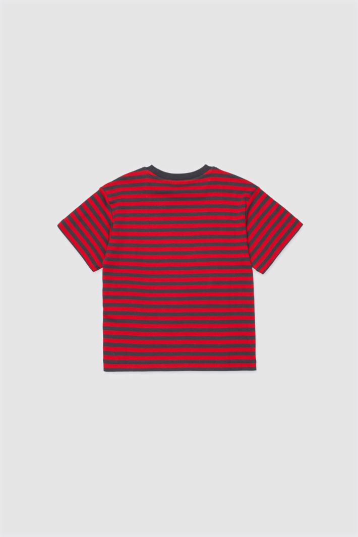T-shirt con stampa - ROSSO - Intrend - 2