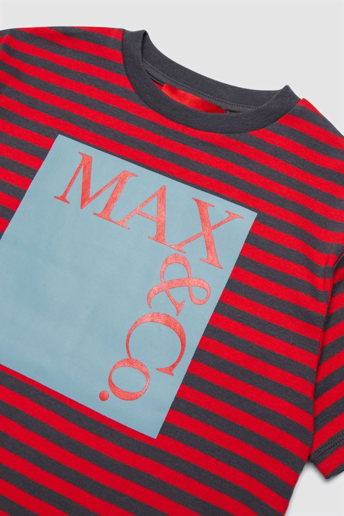 T-shirt con stampa - ROSSO - Intrend - 3