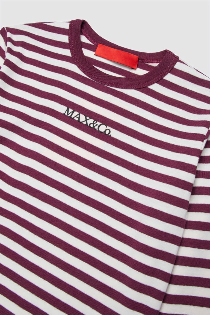 T-shirt a manica lunga - BORDEAUX - Intrend - 3