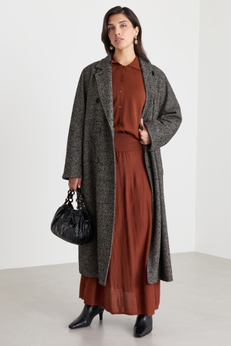 Tweed coat - Intrend