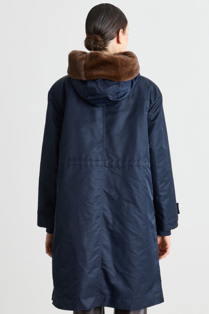 Padded Parka - BLUE - Intrend - 5