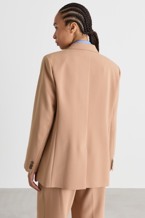 Blazer doppiopetto in cady