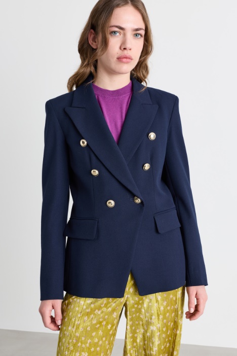 Double-breasted blazer - Intrend