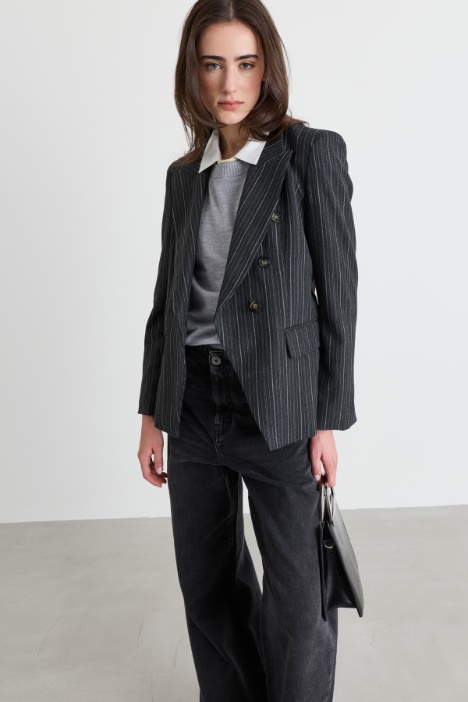 Double-breasted blazer - Intrend
