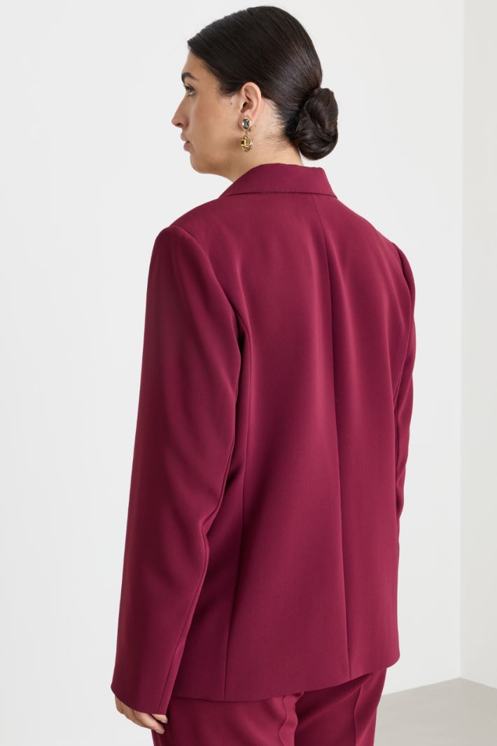 Cady Blazer - BORDEAUX - Intrend - 4
