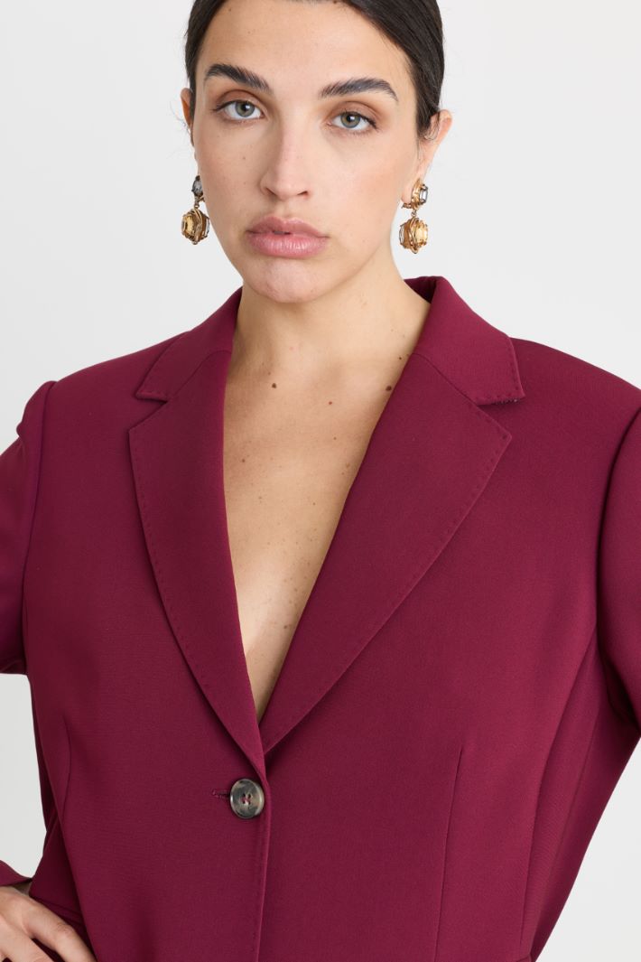 Cady Blazer - BORDEAUX - Intrend - 3