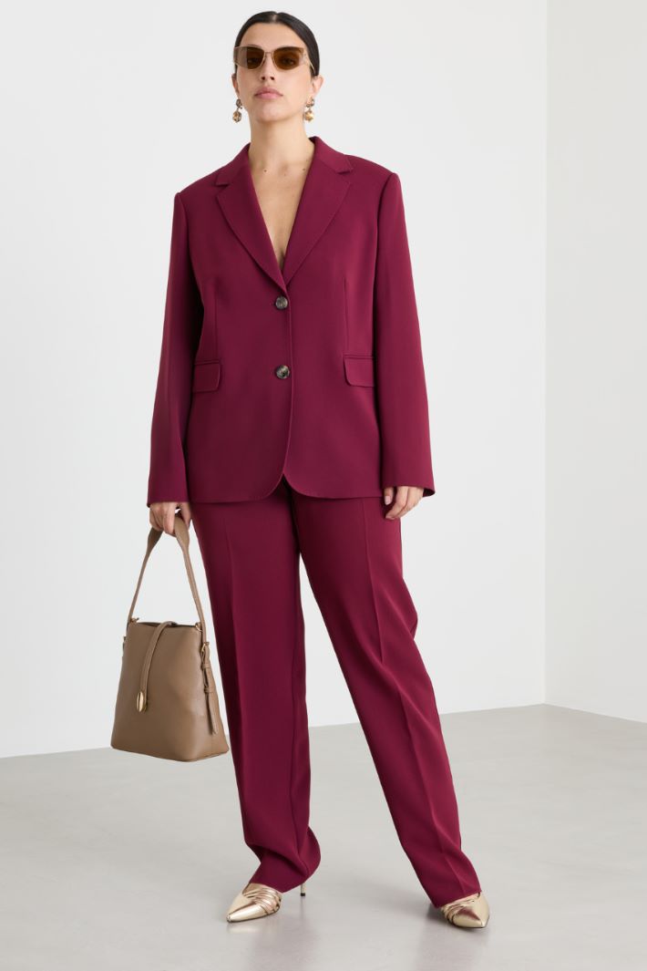Cady Blazer - BORDEAUX - Intrend