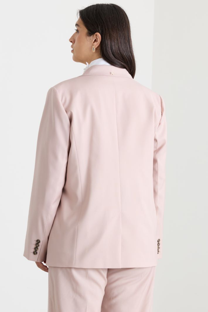 Blazer in tela - ROSA - Intrend - 4