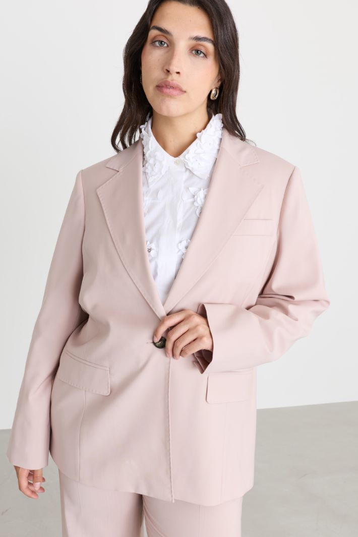 Blazer in tela - ROSA - Intrend - 2