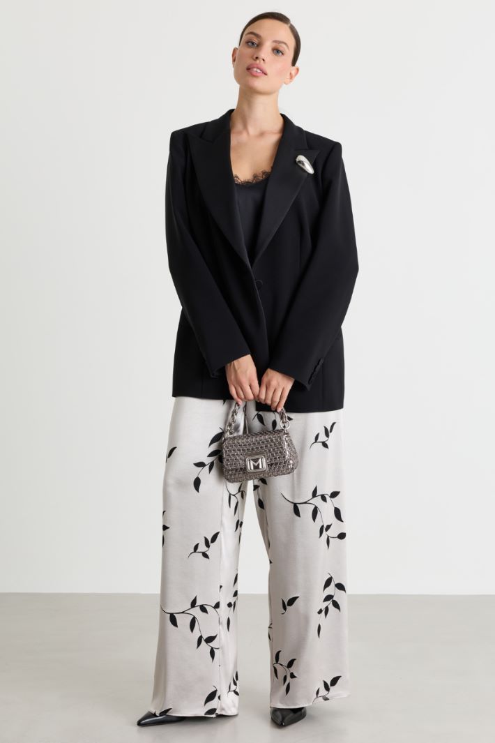 Cady tuxedo jacket - BLACK - Intrend
