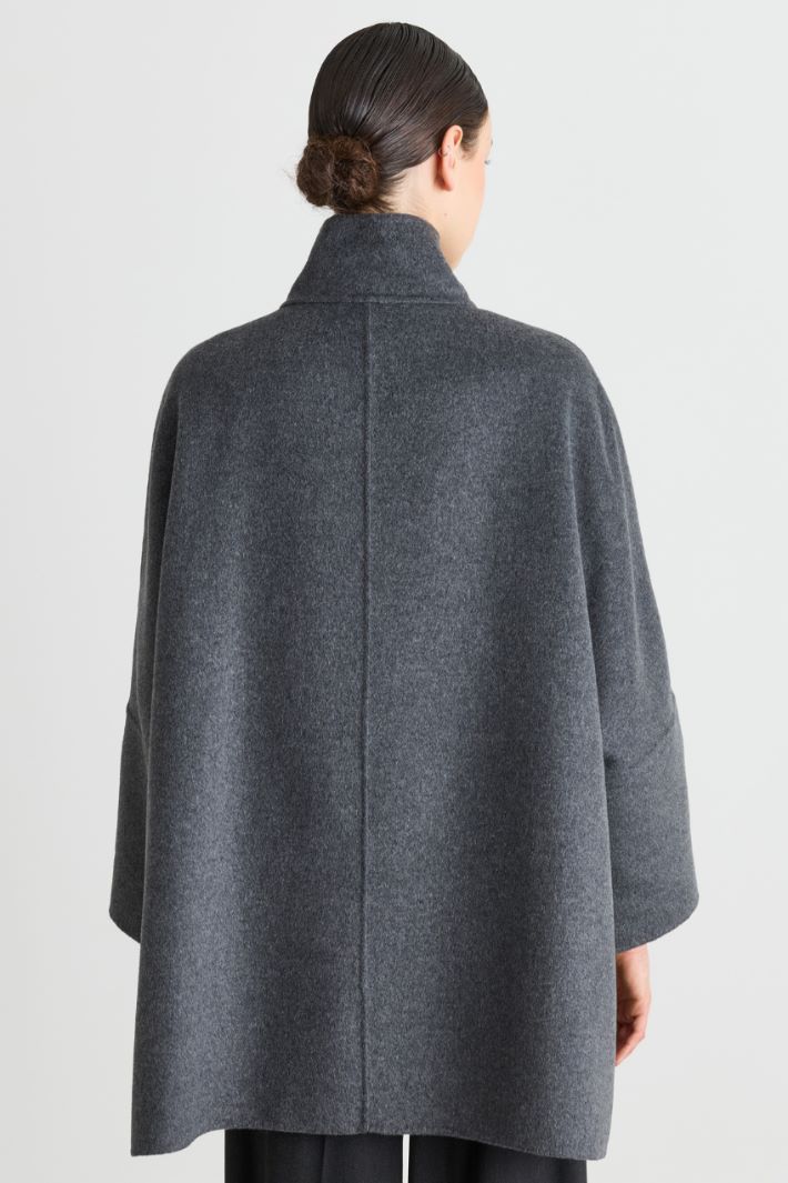 Veste-cape - GRIS - Intrend - 4