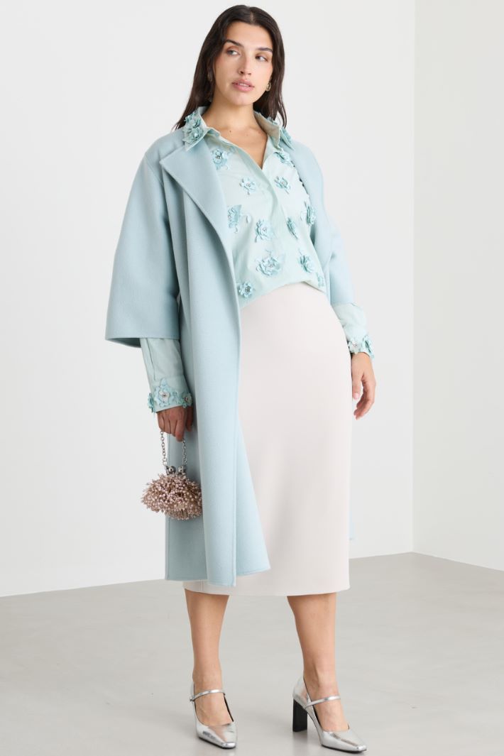 Cady pencil skirt - GREY - Intrend